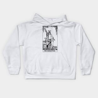 Tarot Card - 1 The Magician Kids Hoodie